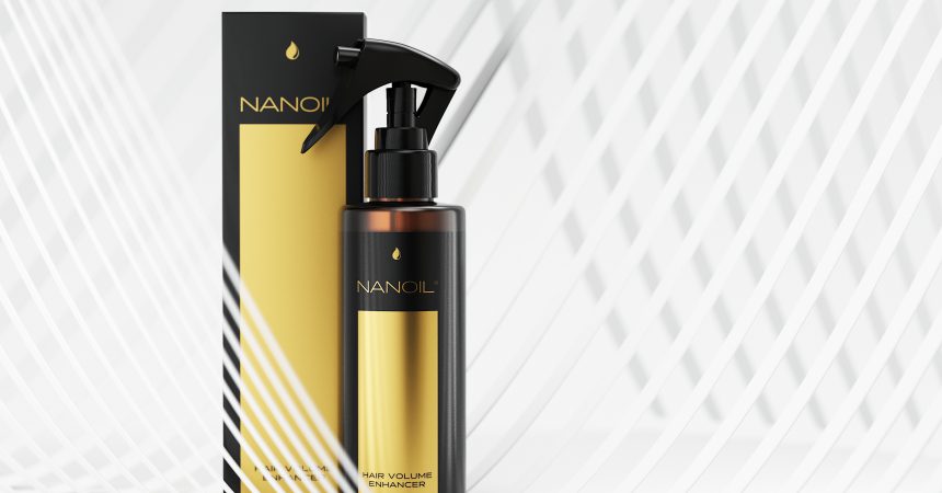 spray för fylligare hår Nanoil