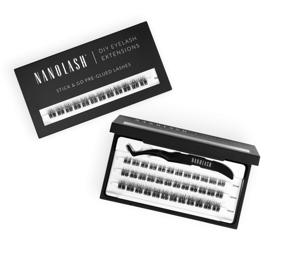 självhäftande ögonfransar nanolash