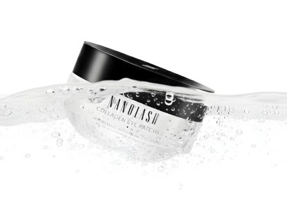 Kollagen ögonplåster nanolash