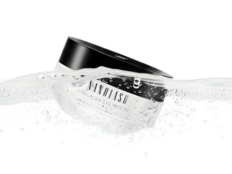 Kollagen ögonplåster nanolash